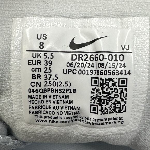 Nike ZoomX Invincible 3 Running Shoes Womens Size 8 Photon Dust DR2660-010 - Picture 8 of 8